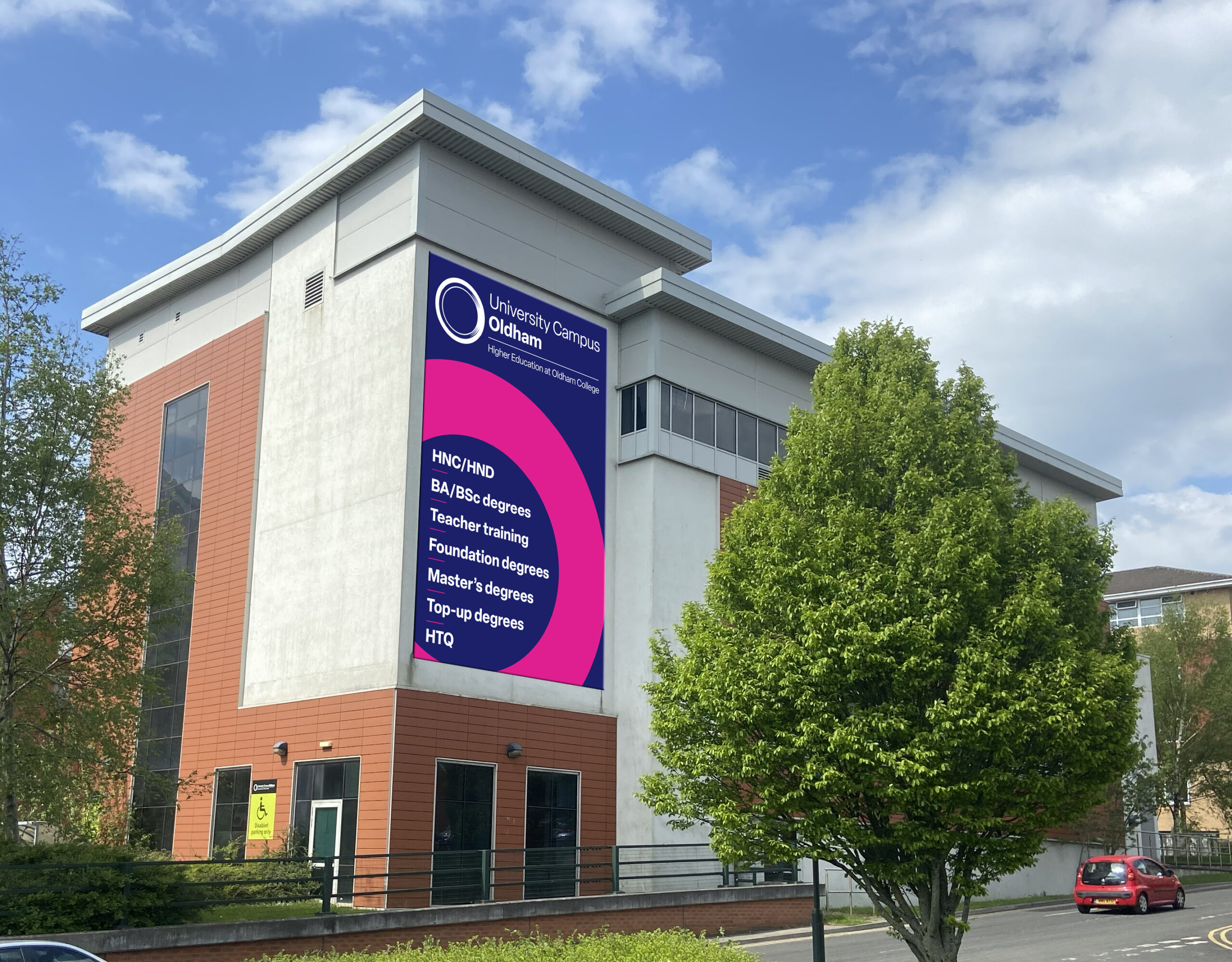 The University Way Campus at University Campus Oldham