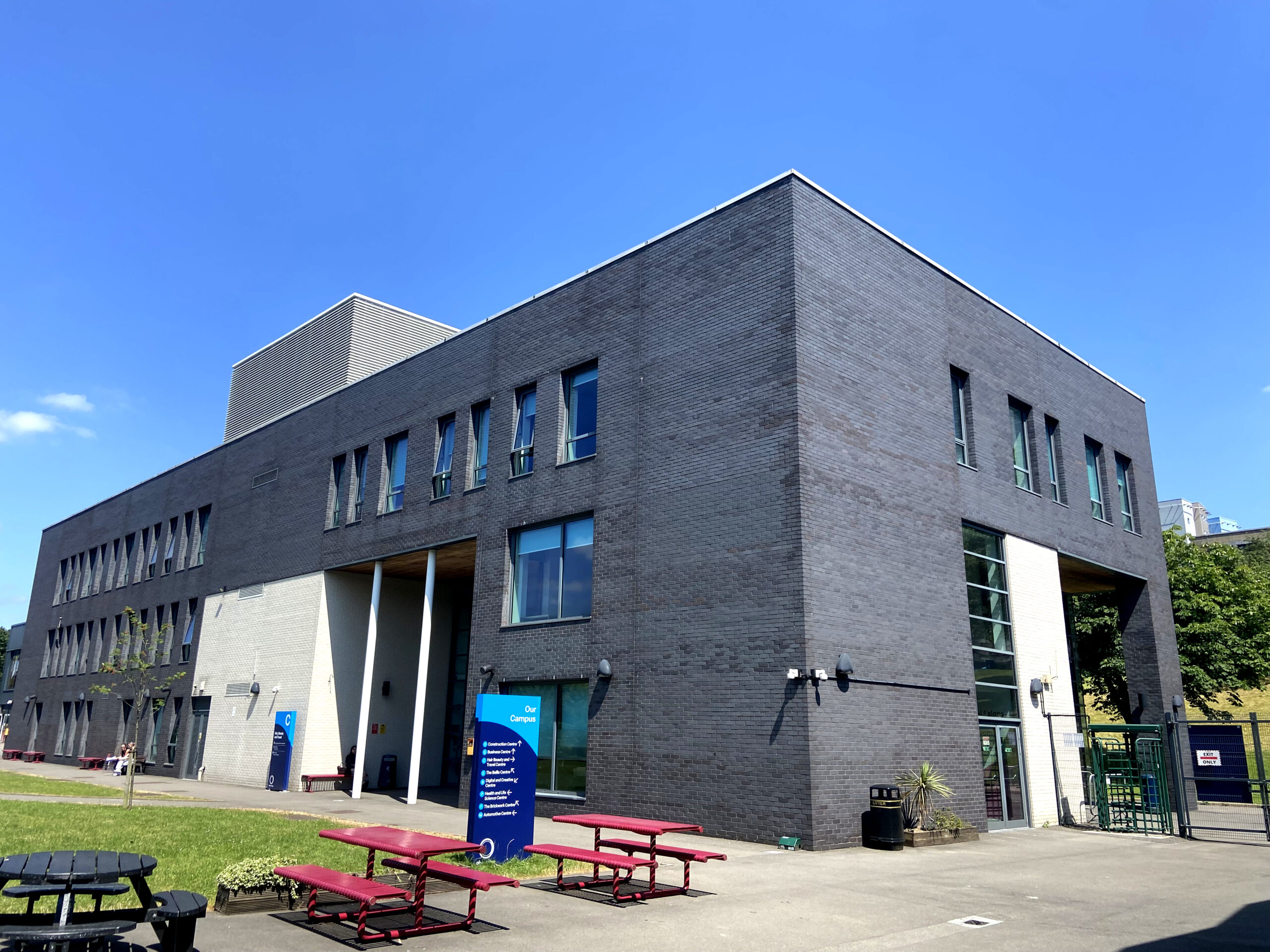 Hair, Beauty and Travel Centre at Oldham College.