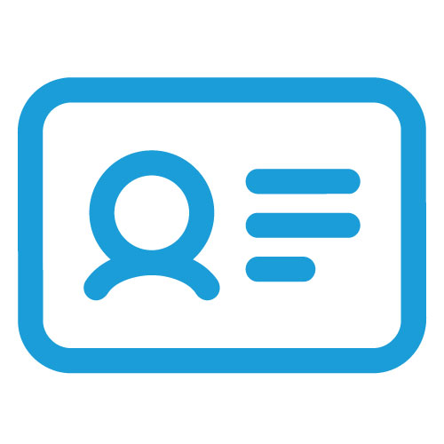 ID card icon